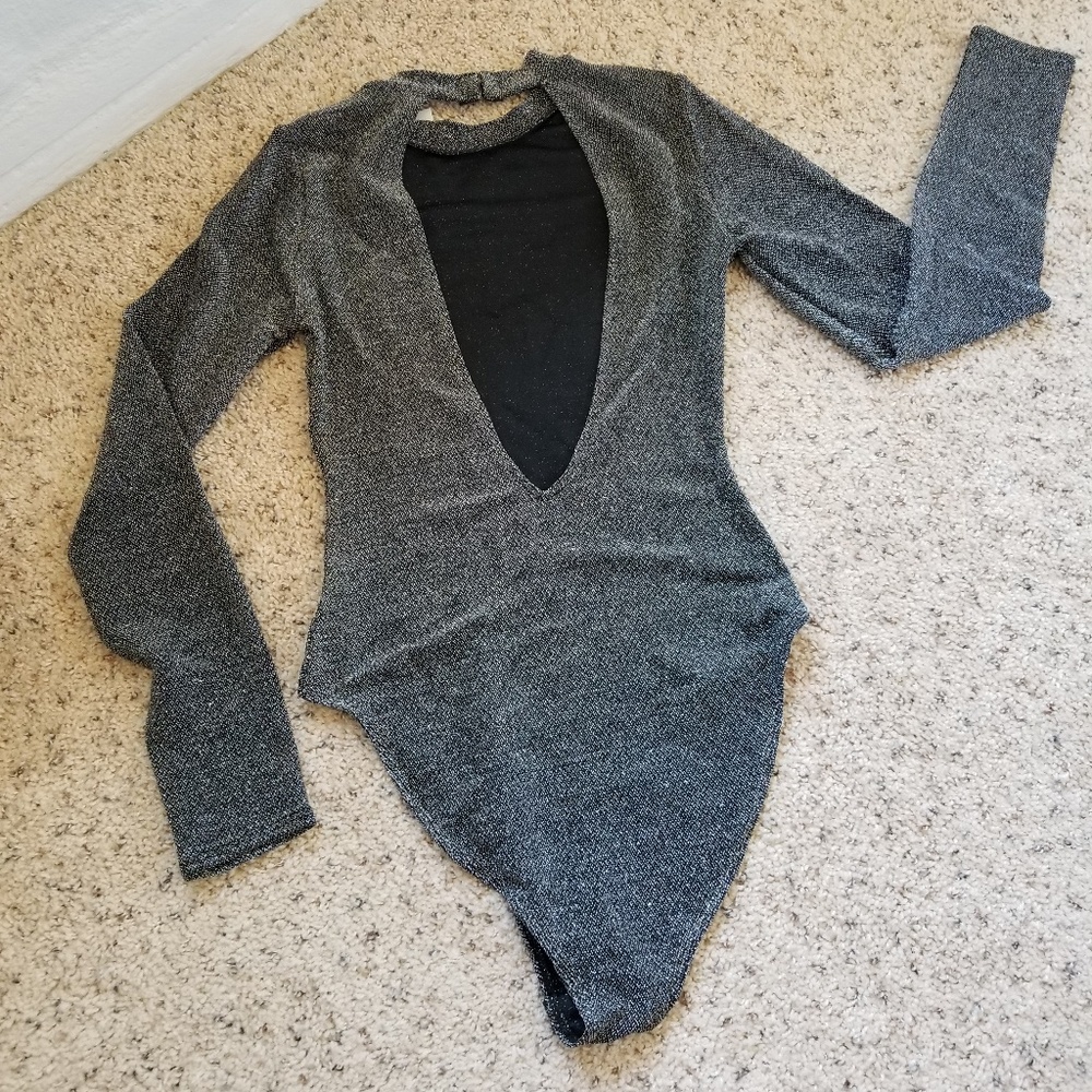 H&M Divided Glittery Bodysuit - Picture 2 of 3